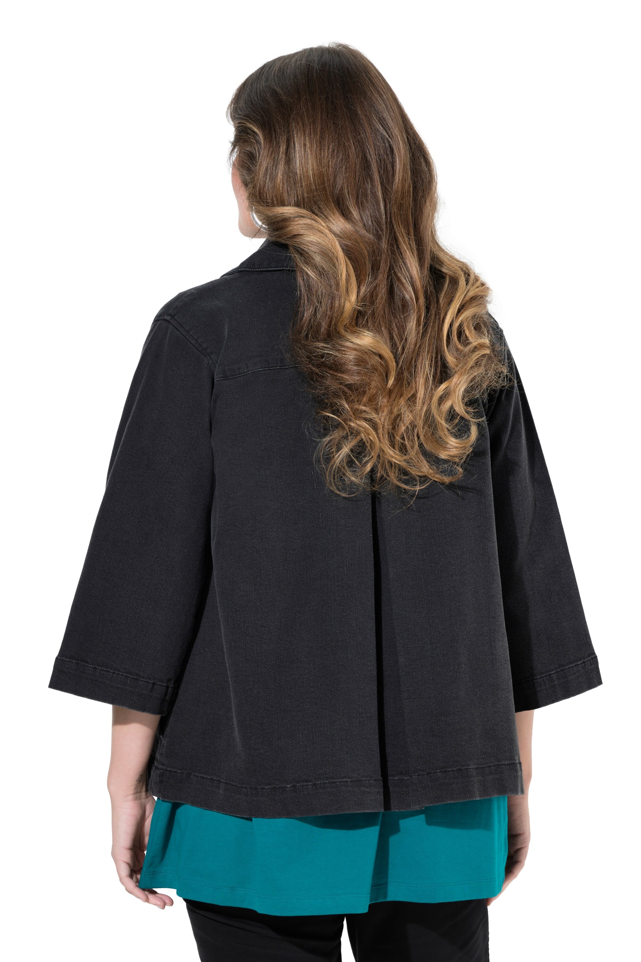 MIAMODA Between-season jacket in Black