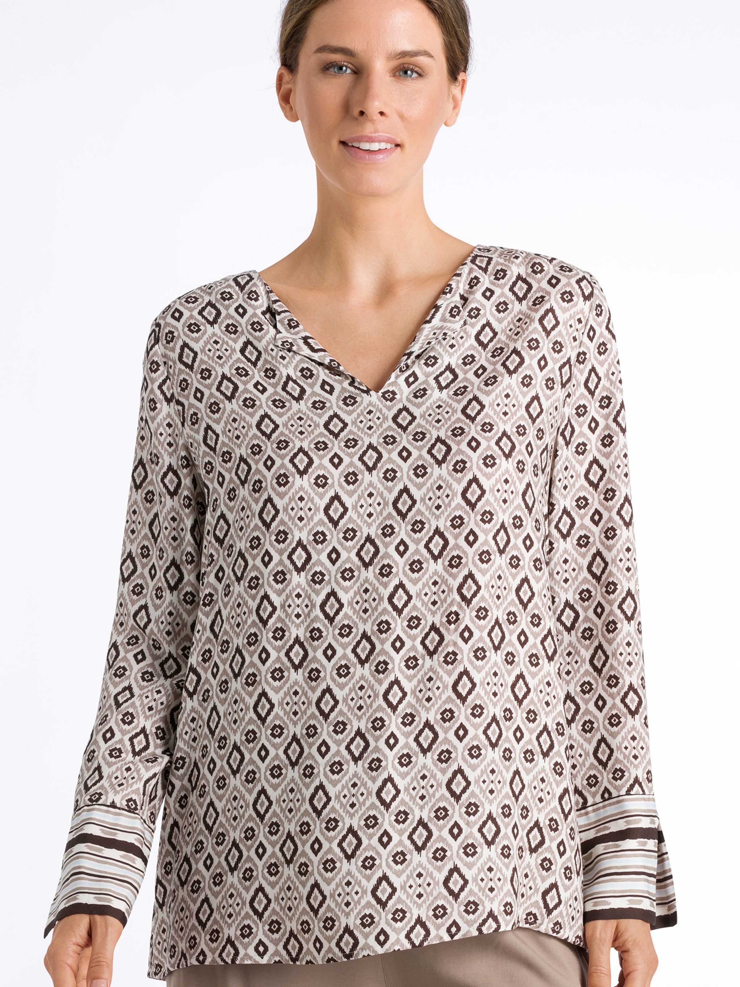 Frauen Shirts & Tops Hanro Homewear Longsleeve ' Favourites ' in Beige - KO06307 Frauen Shirts & Tops Hanro Homewear Longsleeve ' Favourites ' in Beige - KO06307