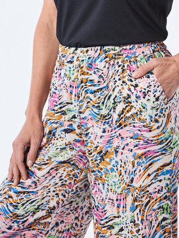 Goldner Wide leg Pants in Mixed colors