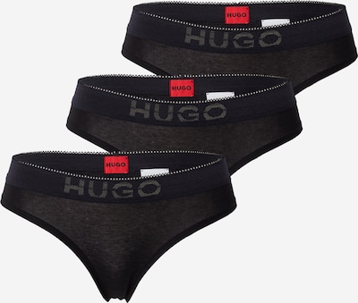 HUGO Stringi w kolorze czarnym, Podgląd produktu