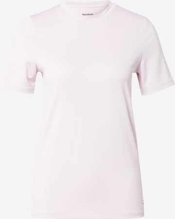 Reebok Sport Performance shirt in Pink: front