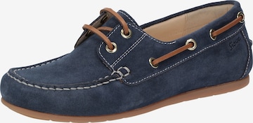 SIOUX Schnürschuh ' Simadesa-701 ' in Blau: Vorderseite