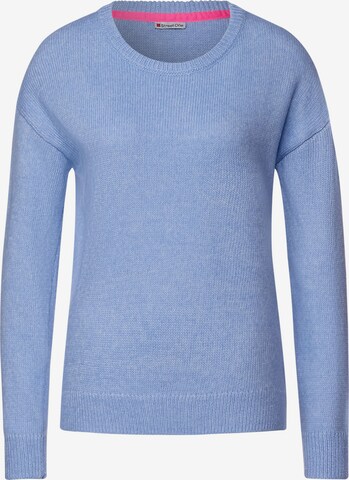 STREET ONE Sweater in Blue: front