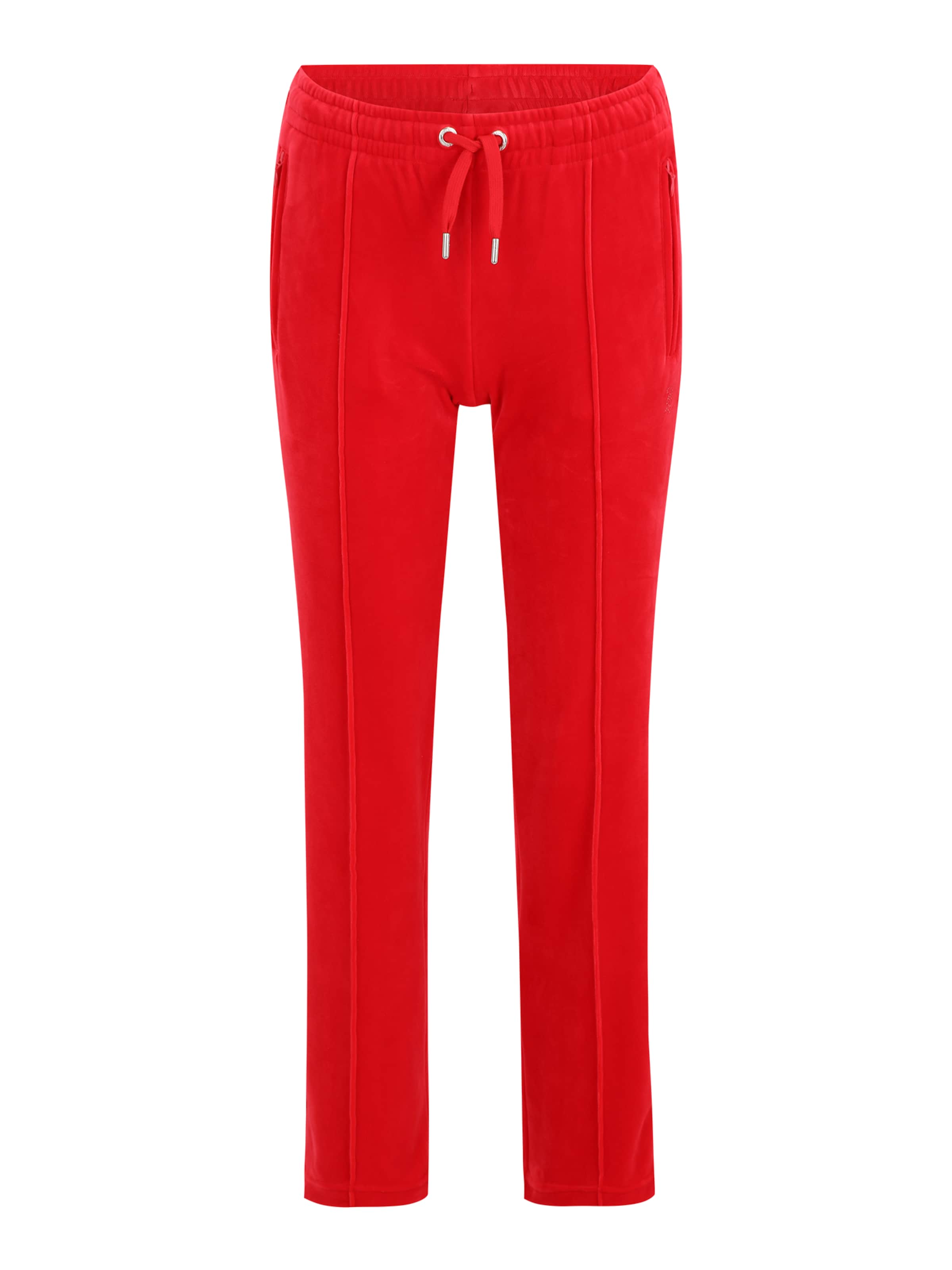 Juicy Couture Petite Regular Trousers 'TINA' in Red: front