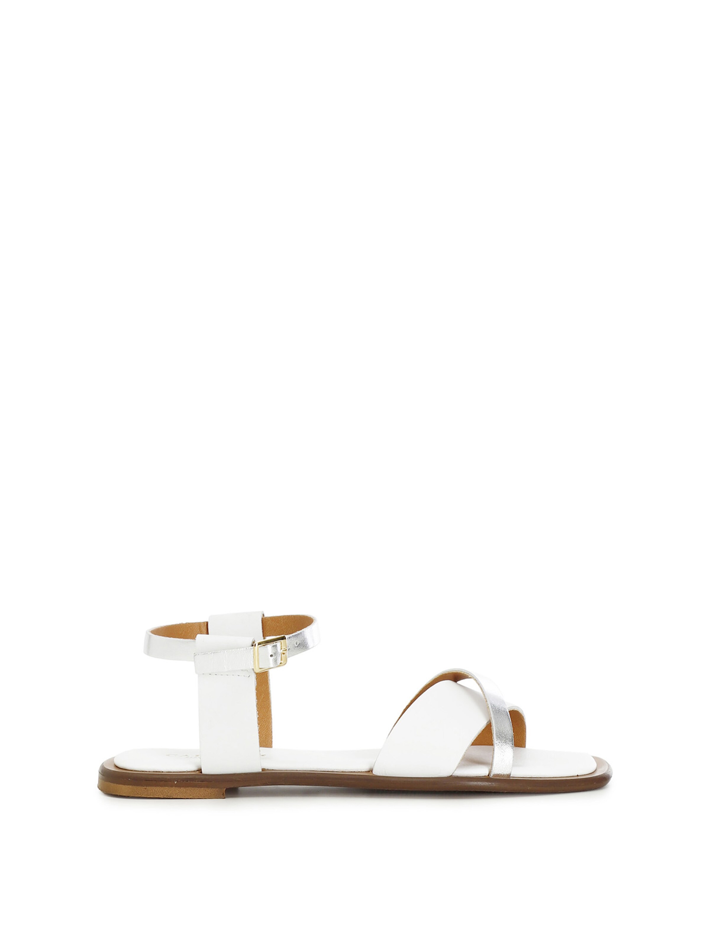 Sandalo di CAFè NOIR in bianco