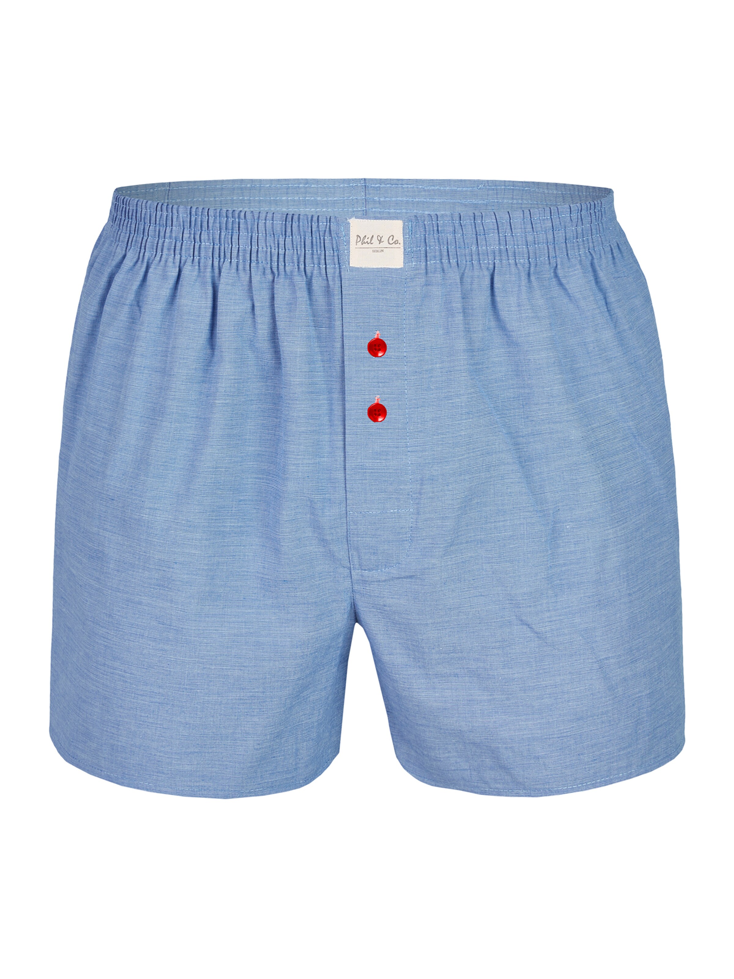 Phil & Co. Berlin Boxershorts ' Classic Sets ' in Blauw