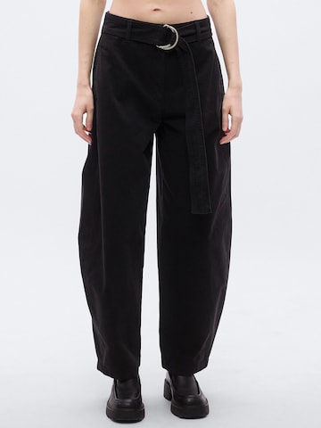 Calvin Klein Jeans Baggy Nadrág - fekete: elől