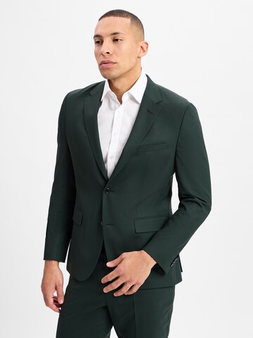 BOSS Regular Blazer ' Jasper ' in Green: front