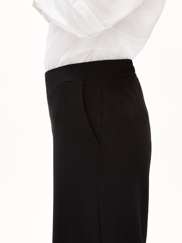 ARMEDANGELS Wide leg Pants 'Himari' in Black