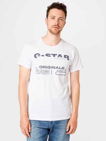 G-Star RAW T-Shirt in Weiß: predná strana