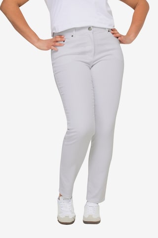 Angel of Style Slimfit Jeans in Wit: voorkant