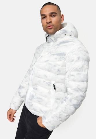 INDICODE JEANS Winter Jacket ' Livia ' in White