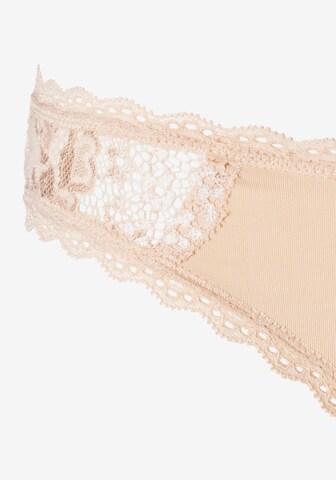 LASCANA Panty in Beige