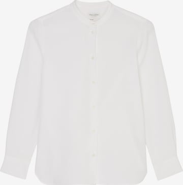 Marc O'Polo Blouse in Wit: voorkant