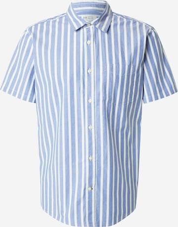 Coupe regular Chemise GAP en bleu : devant