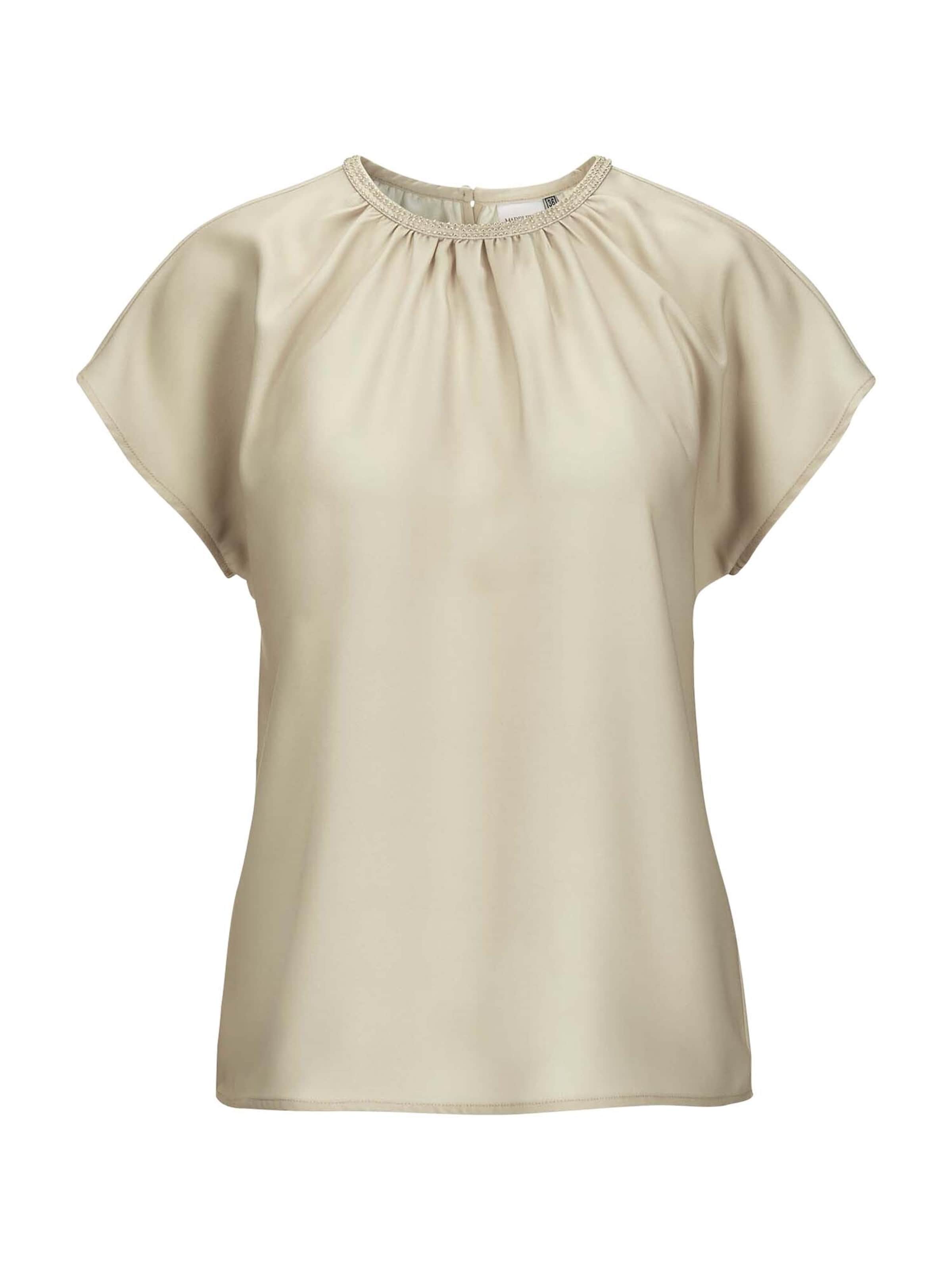 MADELEINE Blusenshirt in Beige: Vorderseite