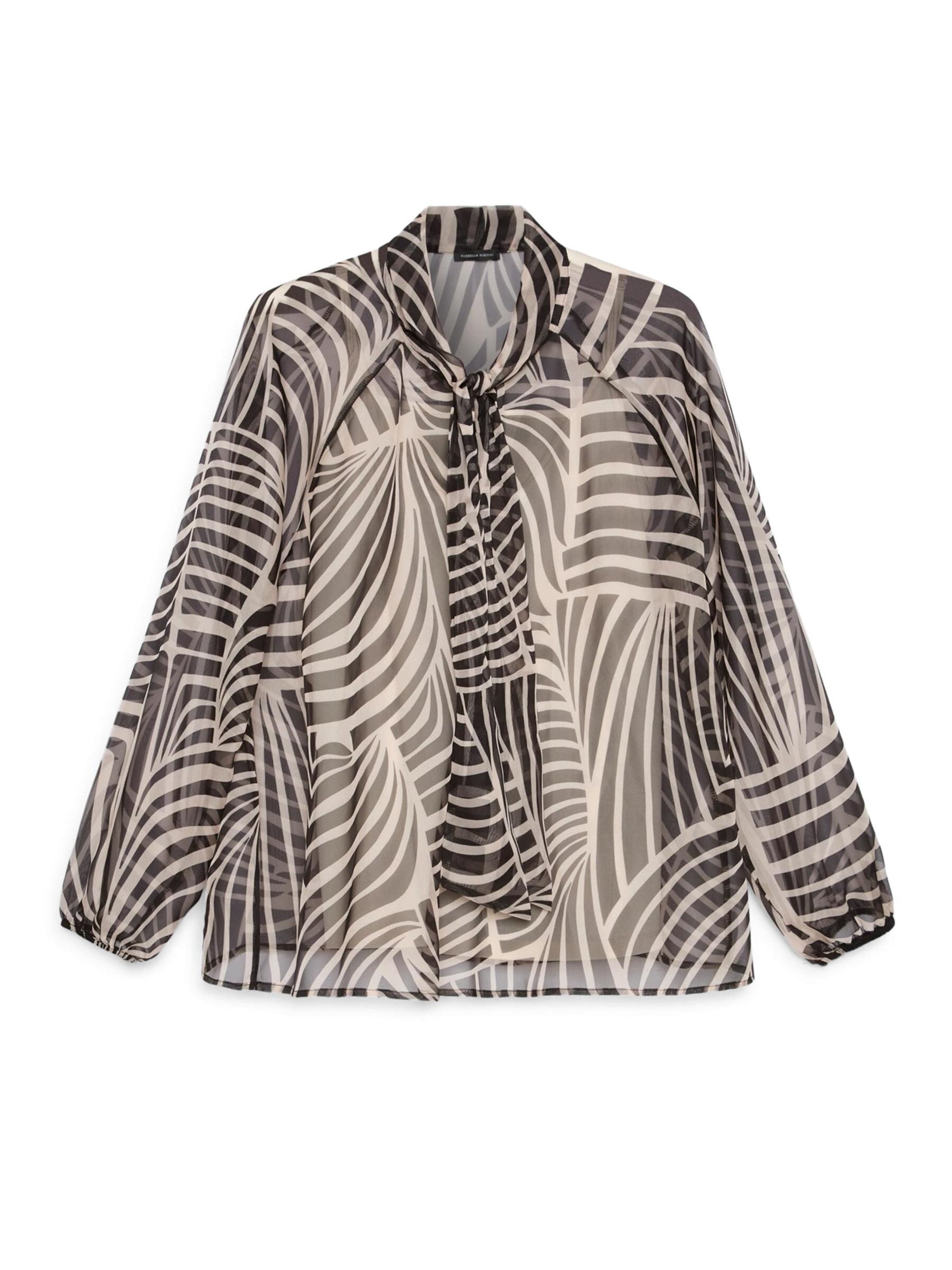 Fiorella Rubino Blouse in Wit: voorkant