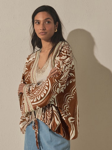 Veste mi-saison Next en marron