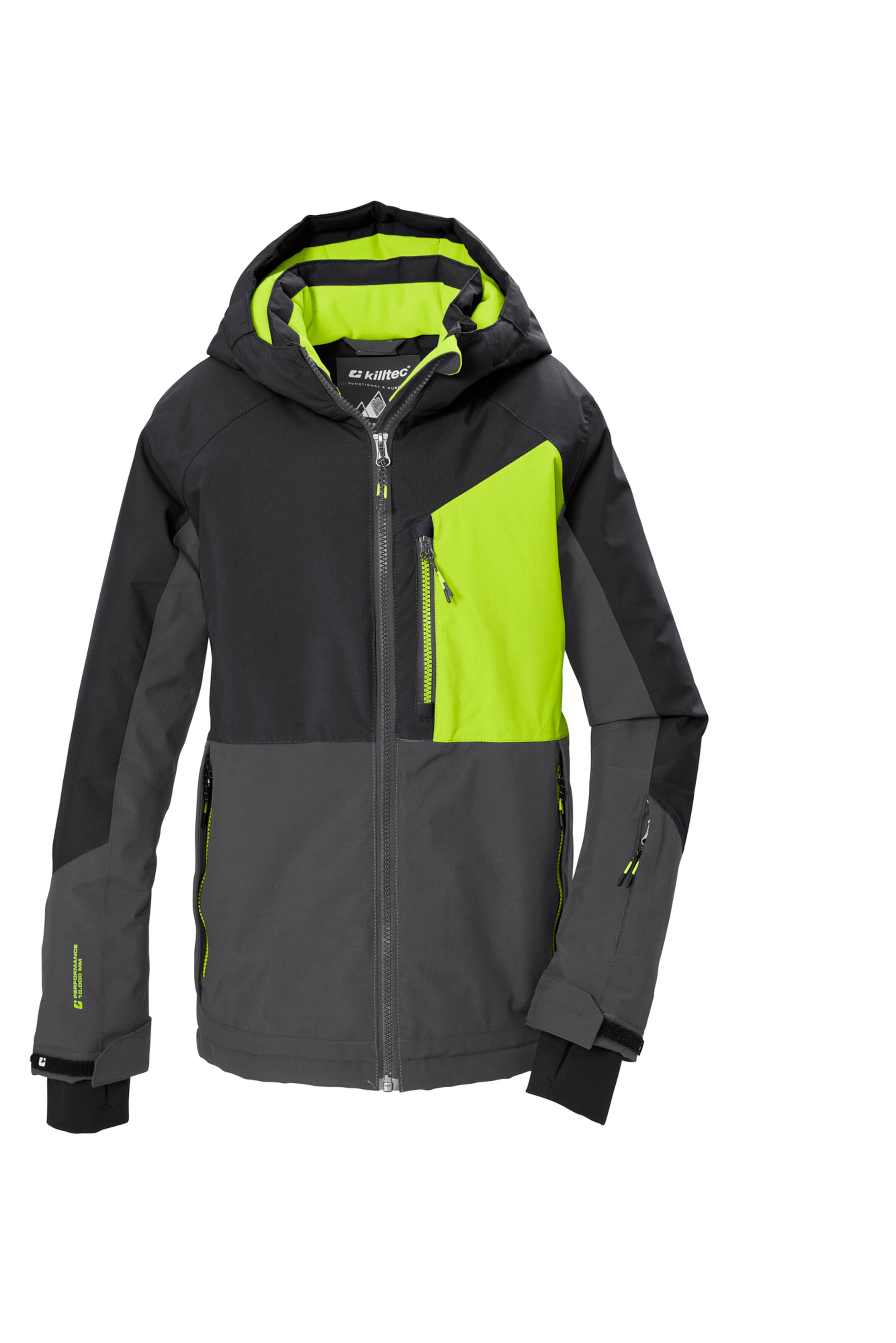 KILLTEC Performance Jacket in Black: front