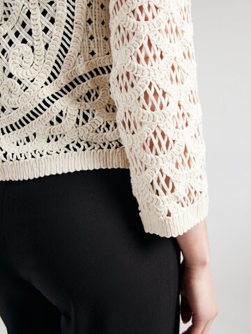 Cardigan 'FLORENTINE' Derhy en beige