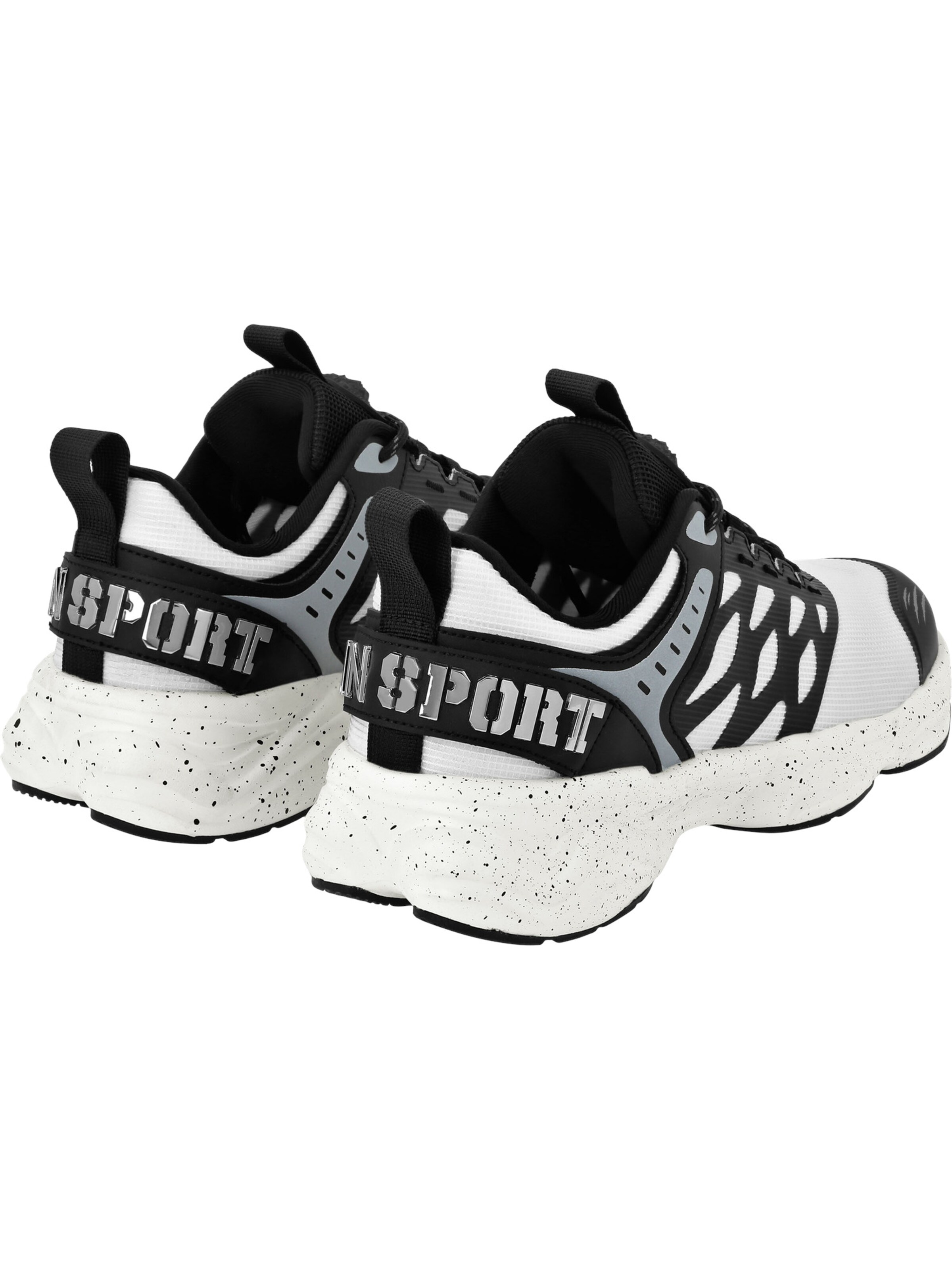 Sneaker bassa 'Scratch' di Plein Sport in bianco