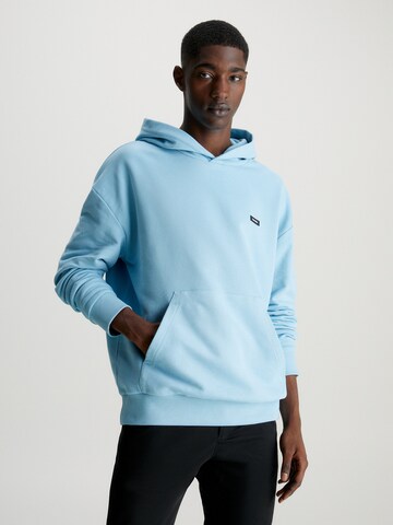 Calvin Klein Sweatshirt in Blauw: voorkant