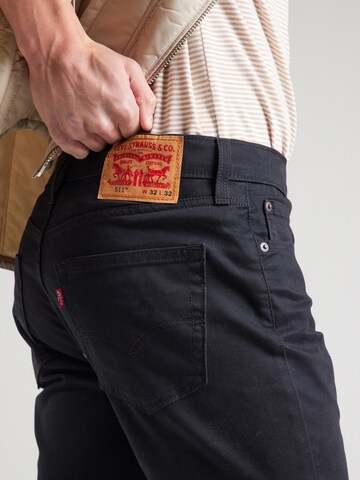 Slimfit Jeans '511' di LEVI'S ® in nero