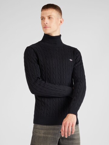 Pull-over GANT en noir : devant