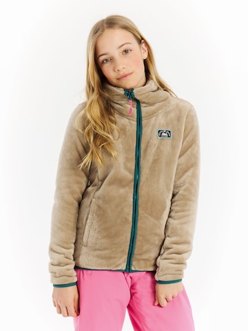 PROTEST Sportsweatjacke 'PRTJoanne' in Braun