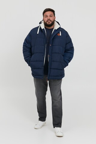 Blend Big Winter Jacket 'FREDERIC' in Blue