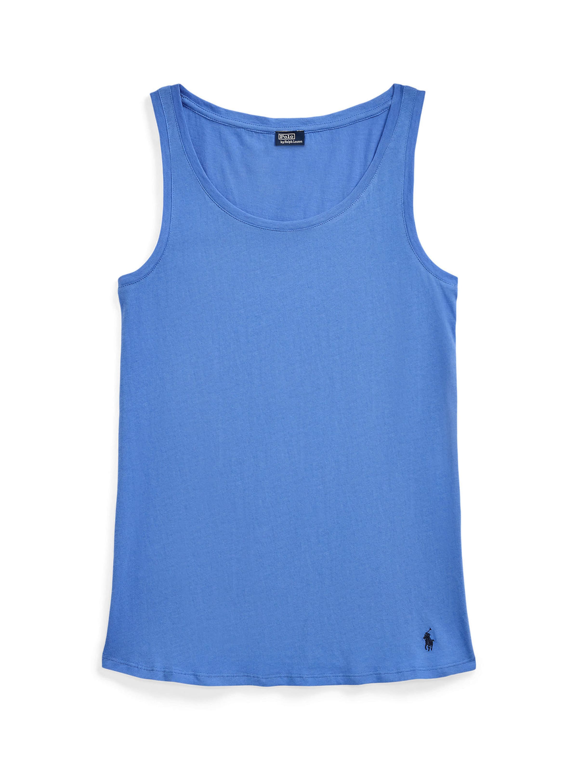 Polo Ralph Lauren Top ' Whisper Weight Cotton ' in Blue: front