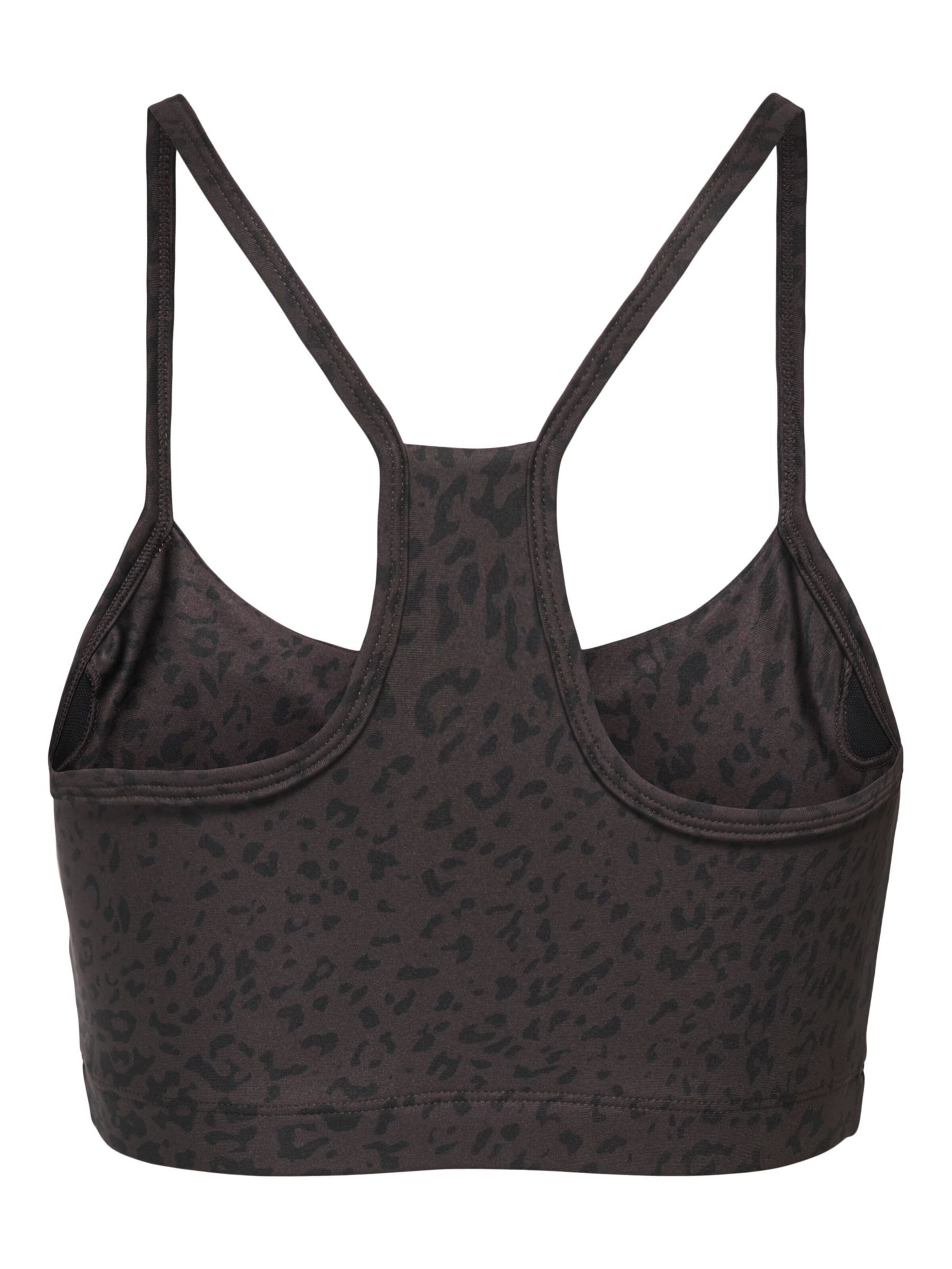 ONLY PLAY Bralette Sports Bra 'ONPKelly' in Brown
