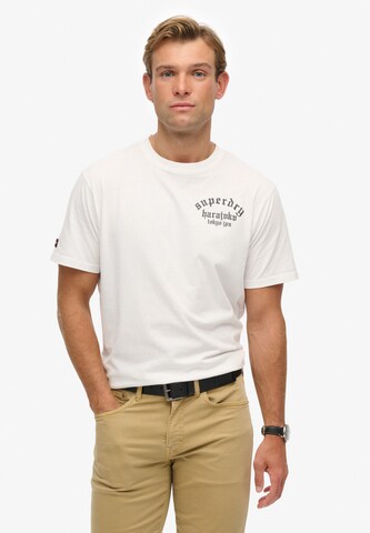 Superdry & Co Shirt in Wit: voorkant