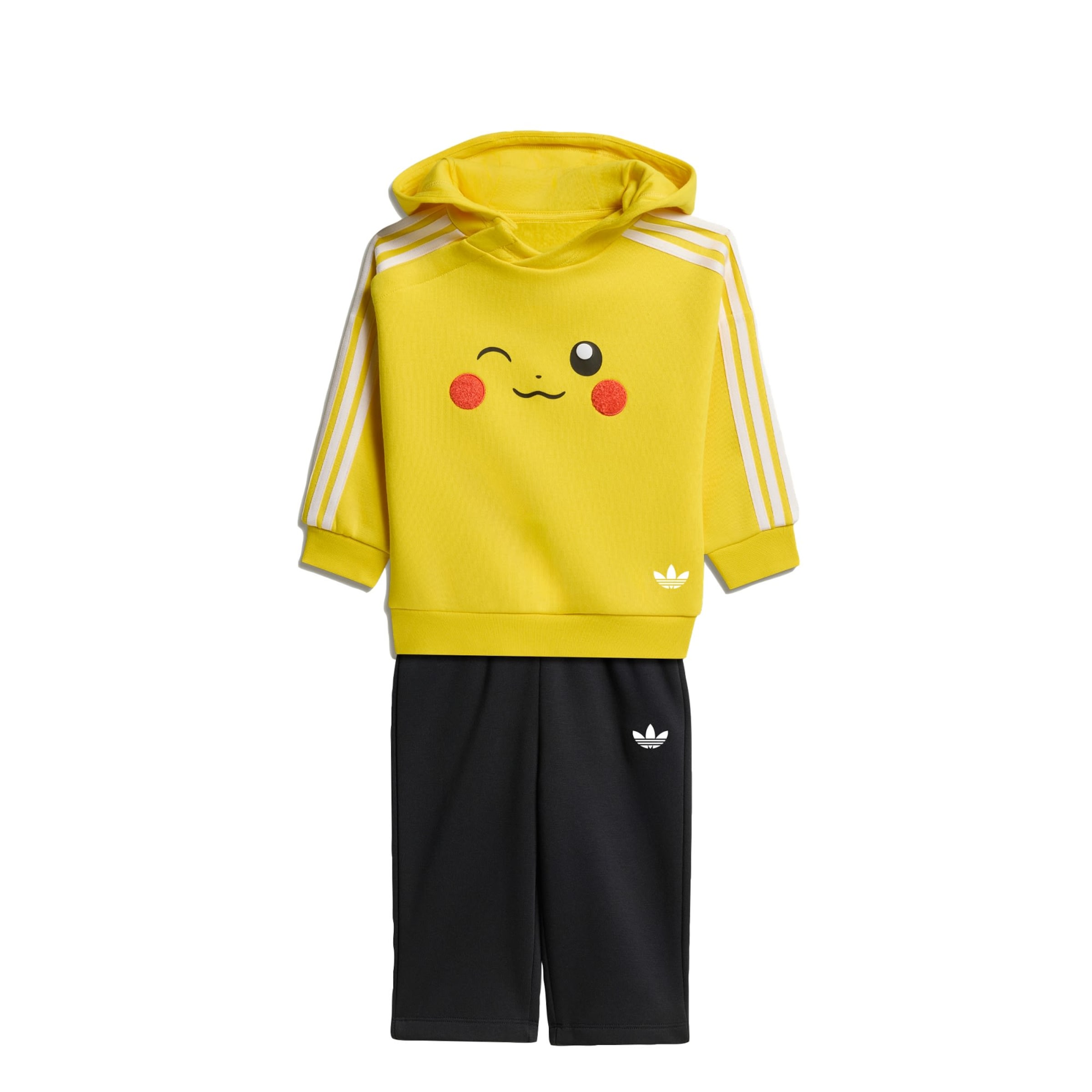 ADIDAS ORIGINALS Jogginganzug 'Adidas x Pokémon' in Gelb: Vorderseite