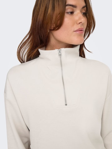 ONLY PLAY Sweatshirt 'ONPLounge' in Beige