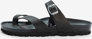 BaytonSandale - crna boja: prednji dio