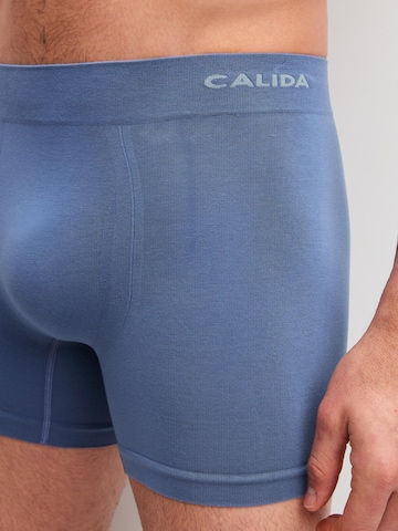CALIDA Boxershorts 'Seamless Natural' in Blauw