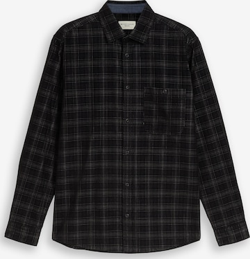 TOM TAILOR - Camisa em preto: frente