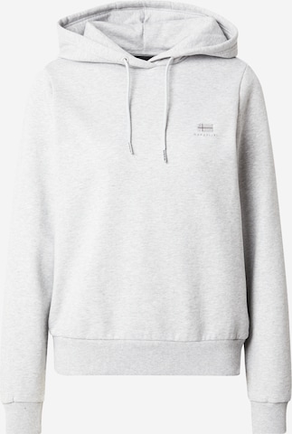 NAPAPIJRISweater majica 'NINA' - siva boja: prednji dio