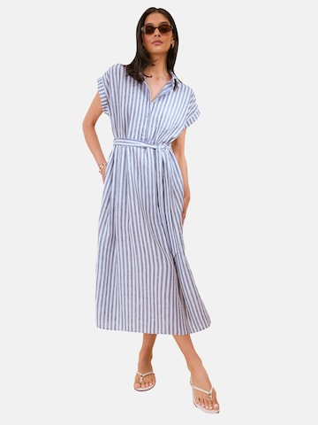 Friends Like These Kleid in Blau: Vorderseite
