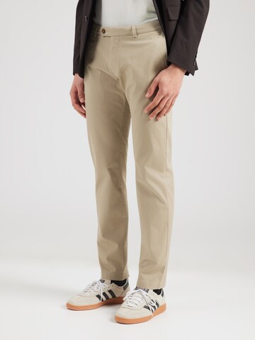 bugatti Slimfit Chinobyxa i beige: framsida