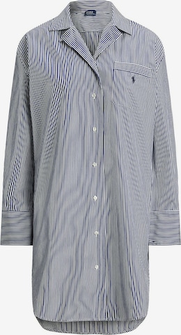 Chemise de nuit ' Shirting Stripes ' Polo Ralph Lauren en bleu : devant