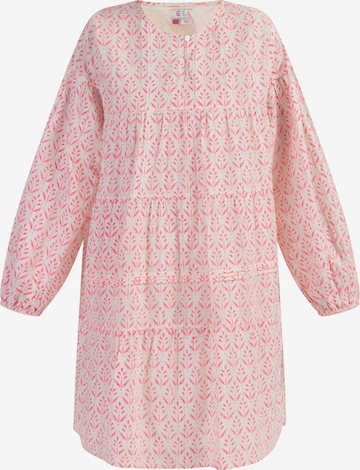 Robe IZIA en rose : devant