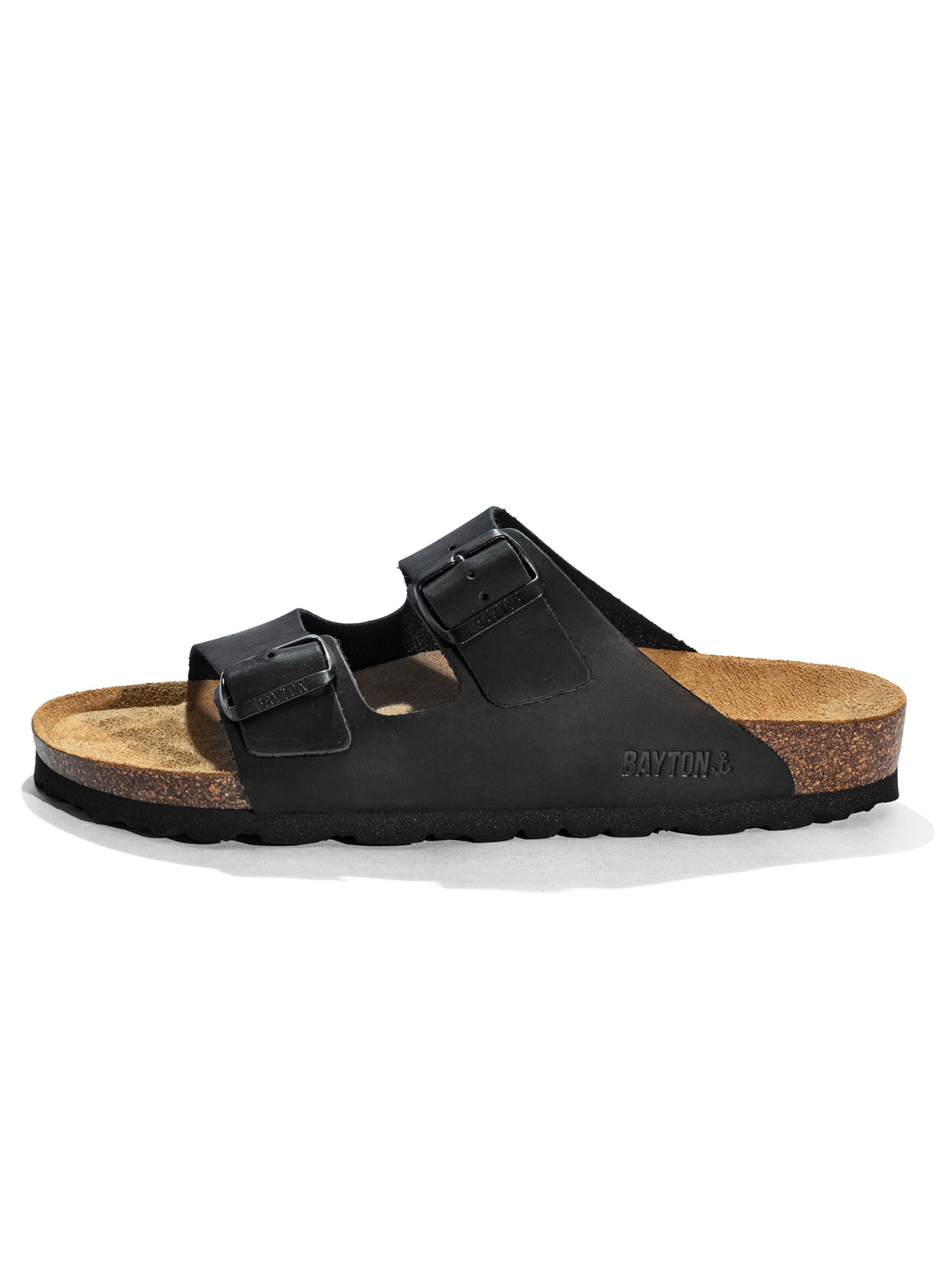 Bayton Muiltjes 'Atlas' in Zwart: voorkant