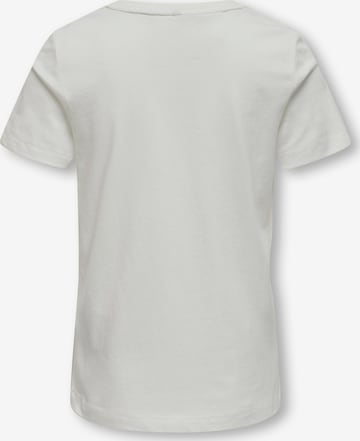 KIDS ONLY T-Shirt 'NAOMI' in Weiß
