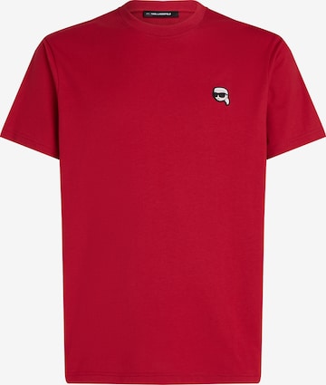 Maglietta di Karl Lagerfeld in rosso: frontale