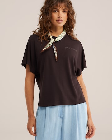 WE Fashion Paita värissä ruskea: etupuoli