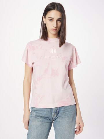 ICEBERG T-Shirt in Pink: Vorderseite