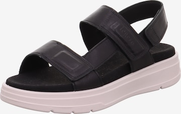 Legero Sandals 'Sunwalker' in Black: front