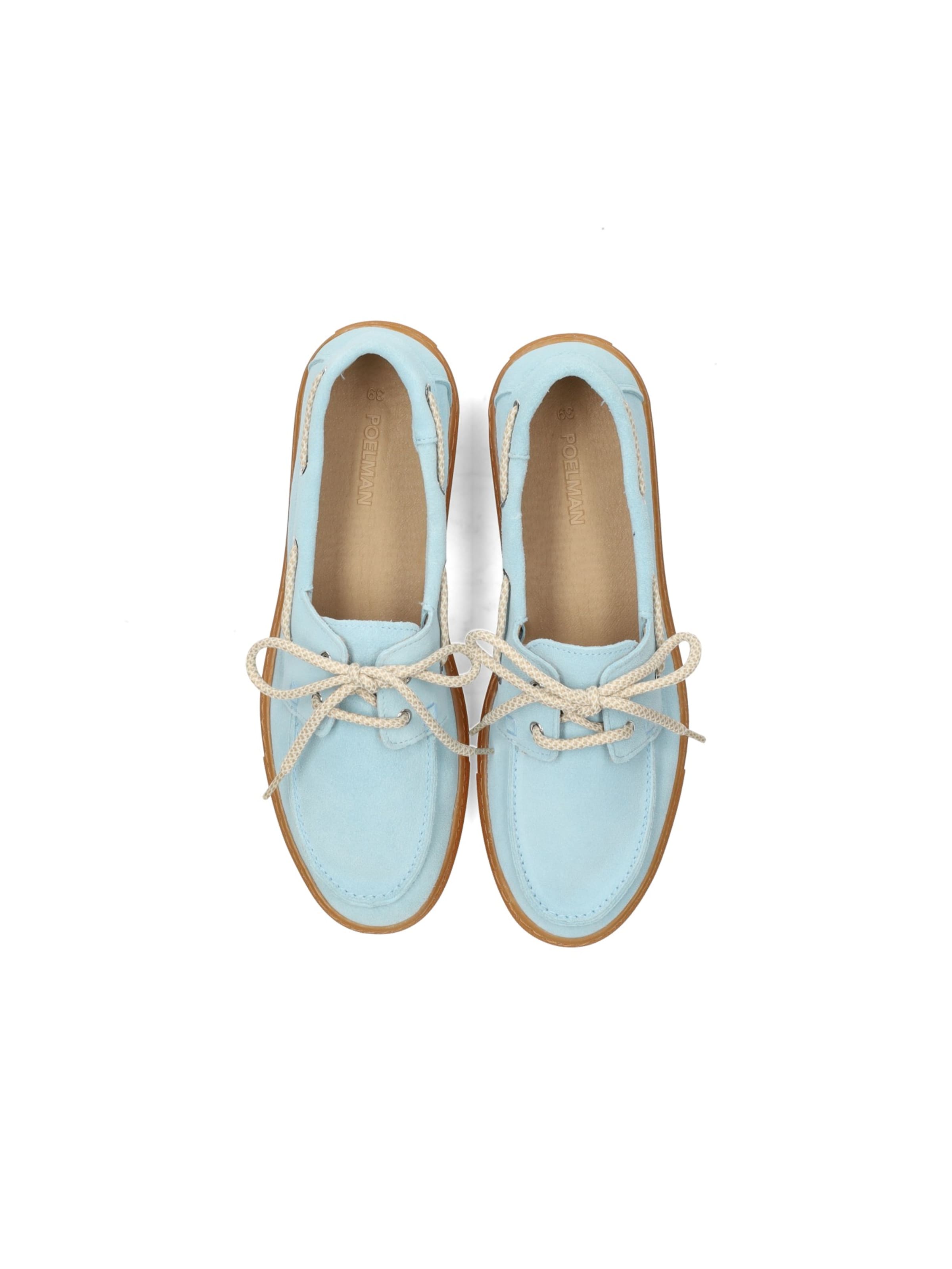 Mocassin 'Ilse' PS Poelman en bleu